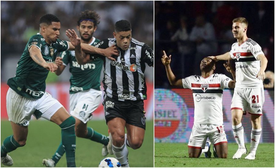 Atlético-MG empata com o Palmeiras em casa pela Libertadores da América e São Paulo derrota Ceará no Morumbi pela Sul Americana