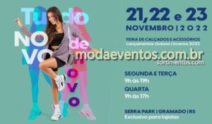 Feira Zero Grau 2022 Feira de Calcados Moda Eventos Sortimentos