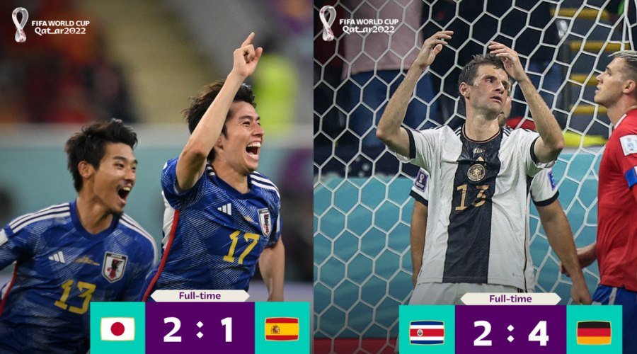 Grupo E da Copa do Mundo 2022 : Japão e Espanha, classificadas; Alemanha e Costa Rica, eliminadas