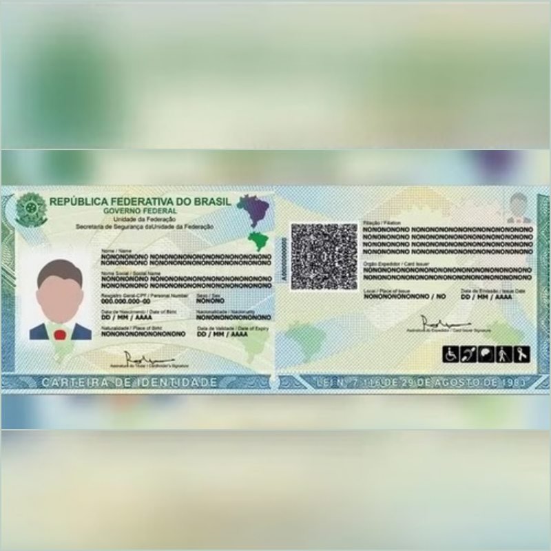 Nova Carteira de Identidade Nacional