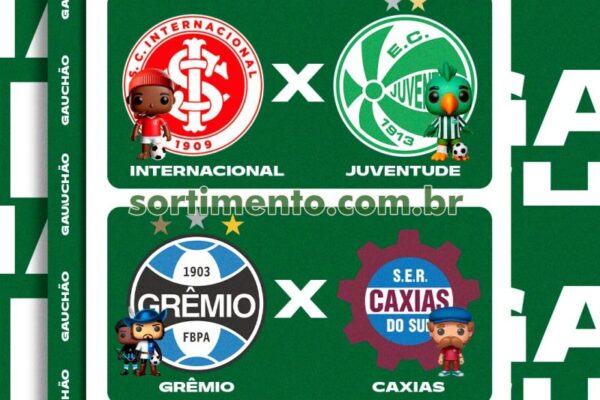 Campeonato Gaúcho 2024 : dupla Gre-Nal e Ca-Ju avançam para as semifinais do Gauchão