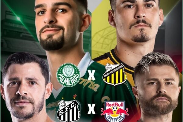 Semifinais do Campeonato Paulista 2024 traz Palmeiras, Santos, Novorizontino e Bragantino