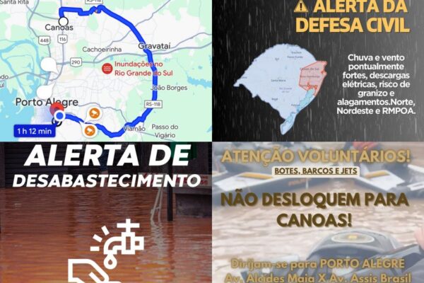 Notícias Enchente no Rio Grande do Sul - Sortimento Porto Alegre