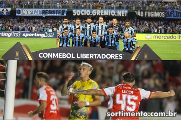 Gremio e Internacional na Libertadores e Sul-Americana