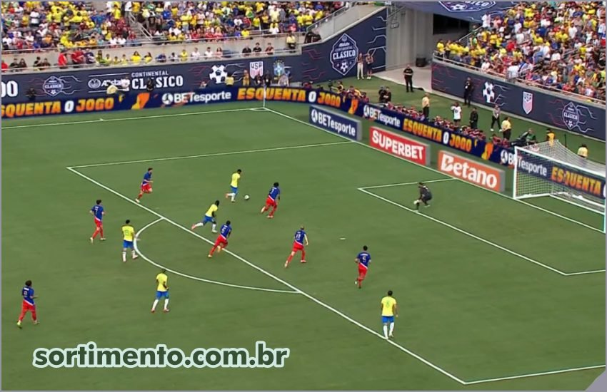 Sortimento Futebol destaca jogo amistoso da Seleção Brasileira : Estados Unidos x Brasil