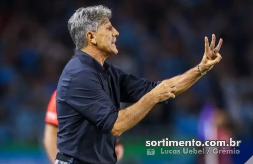 Renato Gaúcho - Treinador do Grêmio - Sortimento Futebol https;//sortimento.com.br