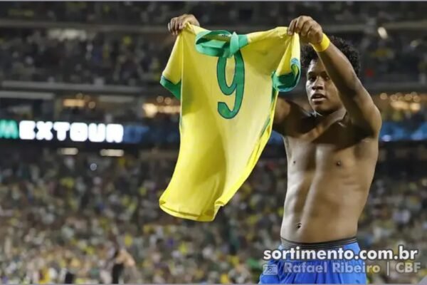 Sortimento Futebol -Atacante Endrick - Seleção Brasileira | CBF