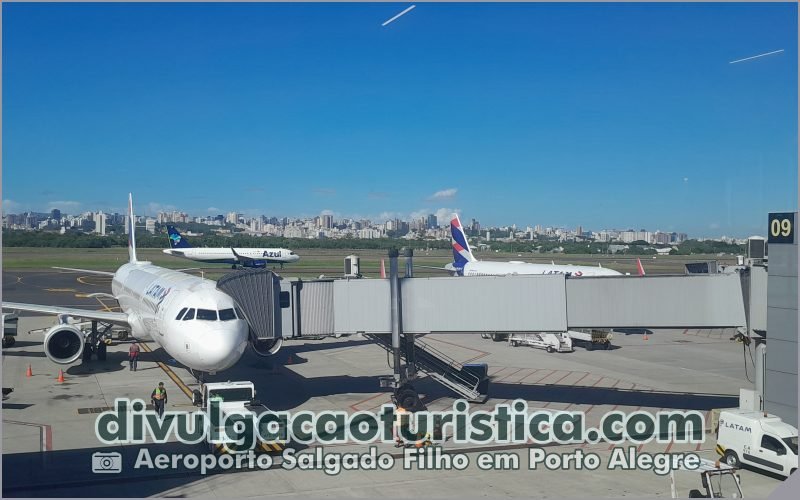 Aeroporto Salgado Filho em Porto Alegre - Sortimento Divulgação Turística - sortimento.com.br