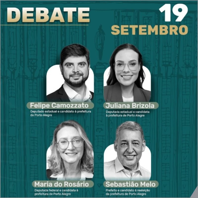 Entidades empresariais promovem debate com candidatos à Prefeitura de Porto Alegre - sortimento.com.br