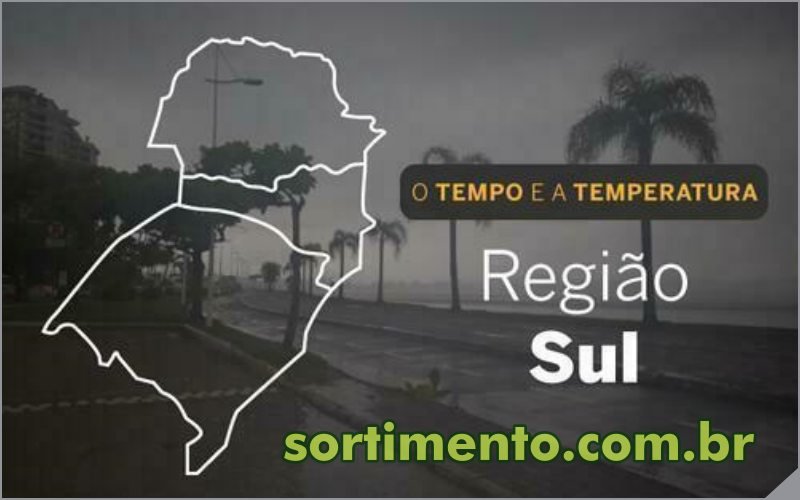 Sortimento Previsão do Tempo - Região Sul - Inmet - Instituto Nacional de Meteorologia