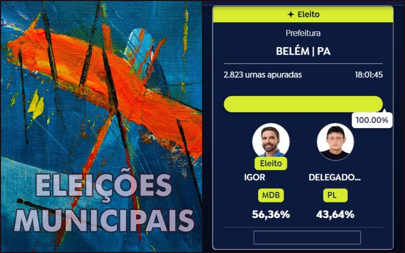 Igor Normando é eleito prefeito de Belém