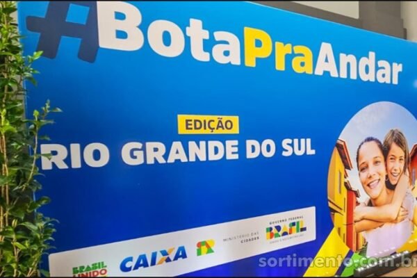 Programa #BotapraAndar da CAIXA - Minha Casa Minha Vida - sortimento.com.br