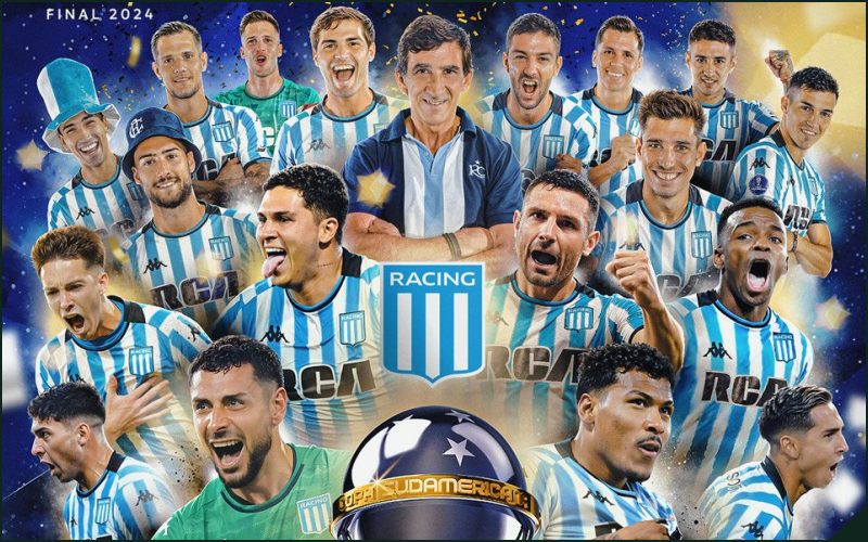 Racing é campeão da Sul-Americana 2024