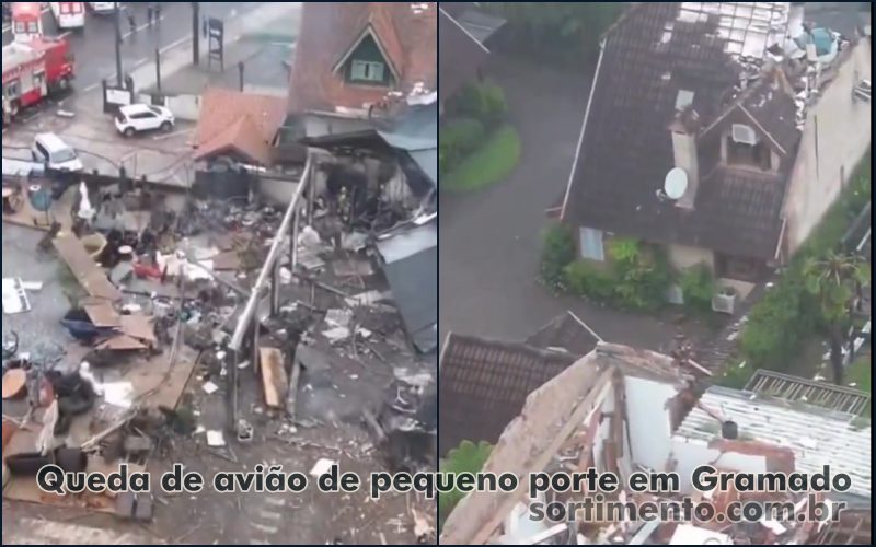 Notícias sobre a queda de avião em Gramado