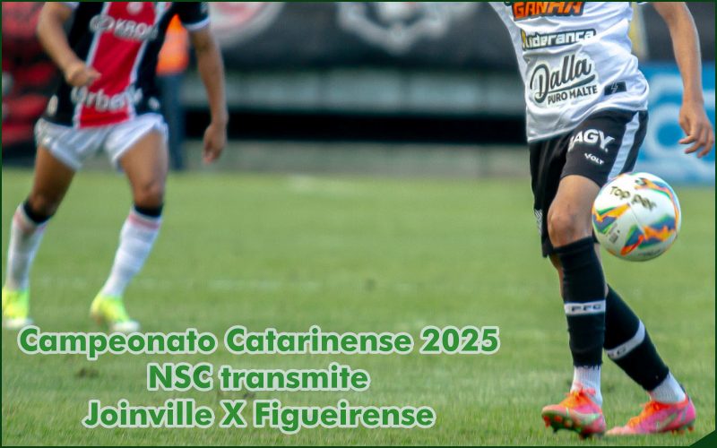 Campeonato Catarinense 2025 : NSC transmite Joinville X Figueirense no sábado