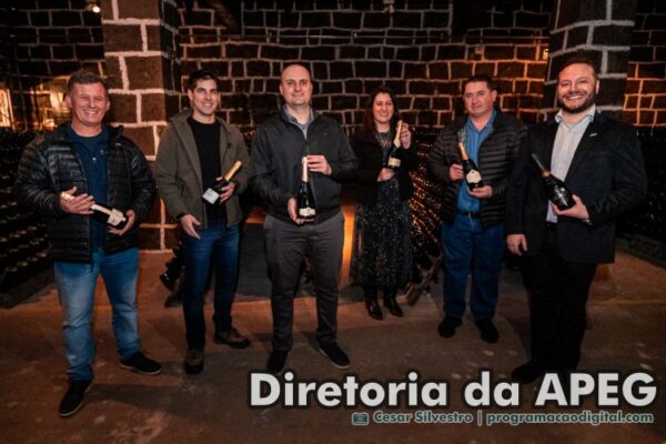 Vinícolas se unem e criam a Associação de Produtores de Espumantes de Garibaldi Diretoria da Associação de Produtores de Espumantes de Garibaldi (APEG)