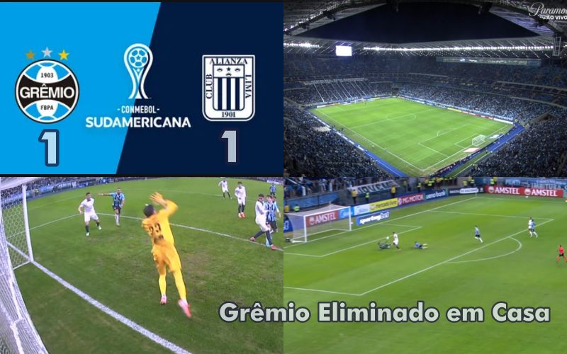 Grêmio empata em casa e está eliminado da Sul-Americana - sortimento.com.br
