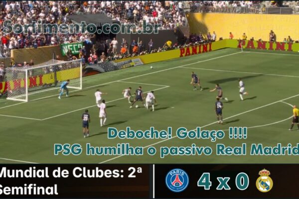 PSG 4 x 0 Real Madrid - Copa do Mundo de Clubes da FIFA