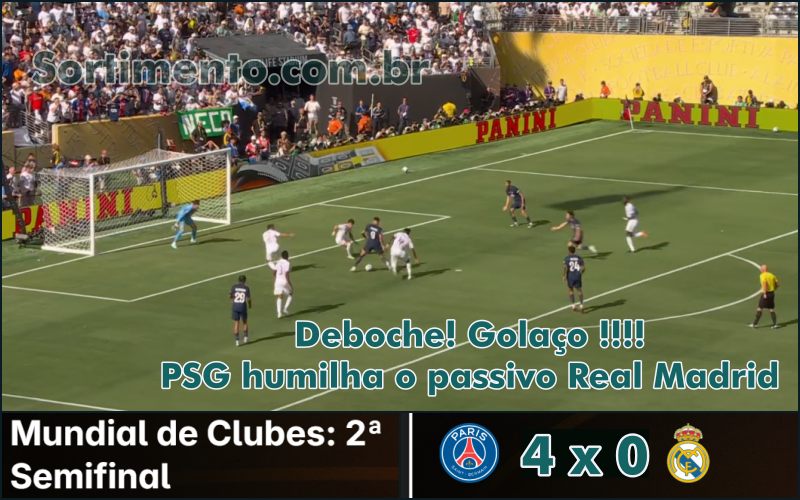 PSG 4 x 0 Real Madrid - Copa do Mundo de Clubes da FIFA