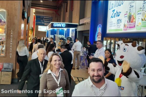 Sortimento na ExpoAgas 2025, feira do setor supermercadista em Porto Alegre