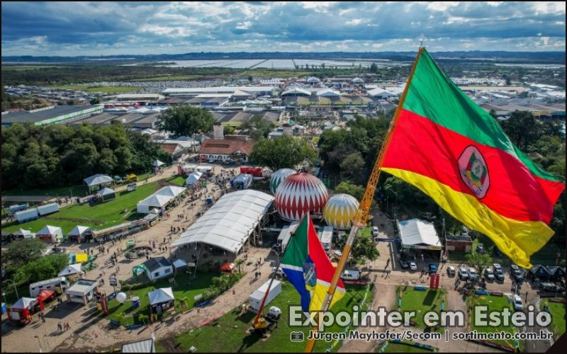 Pavilhão da Agricultura Familiar na Expointer, feira agropecuária - sortimento.com.br