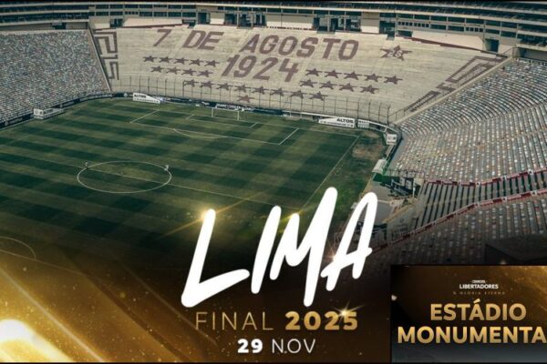 Final da Copa Libertadores da América 2025 será no Monumental de Lima