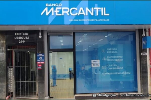 Banco Mercantil no Centro de Porto Alegre - Instituição Financeira - sortimento.com.br