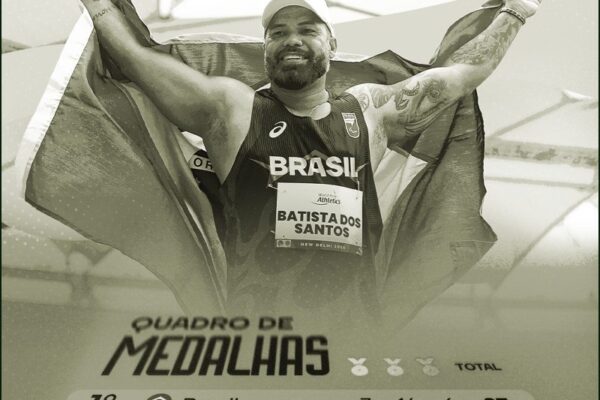 Brasil no Mundial de Atletismo em Nova Deli