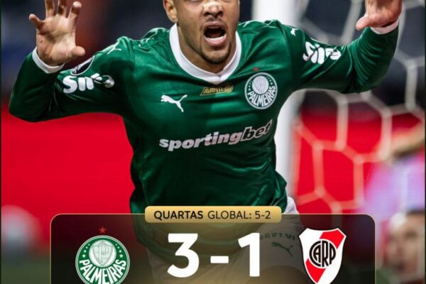 Copa Libertadores da América : Palmeiras derrotar River e vai para semifinal Copa Libertadores da América - Palmeiras 3 x 1 River - sortimento.com.br
