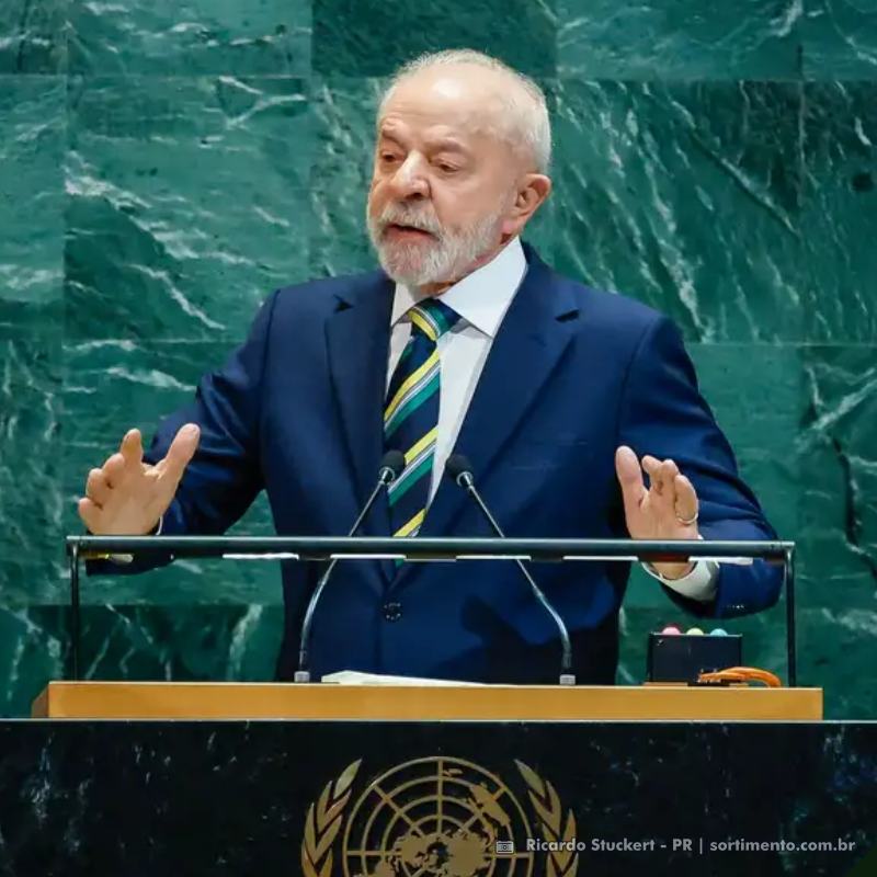 Presidente Luis Inacio da Silva Lula na ONU - Sortimento noticias