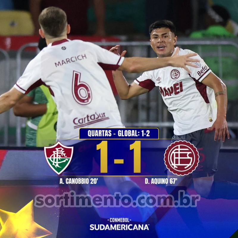 Sortimento Futebol - Copa Sul Americana - Fluminense 1 x 1 Lanus