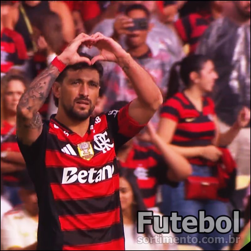 Campeonato Brasileiro - Arrascaeta do Flamengo - Futebol Brasileiro - sortimento.com.br