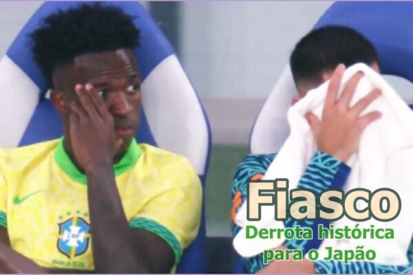 Japão 3 x 2 Brasil - Fiasco histórico da Seleção Brasileira - sortimento.com.br
