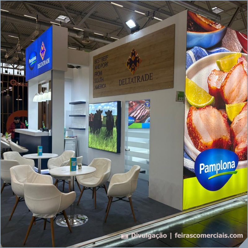 Pamplona Alimentos na Feira Anuga 2025 - Sortimento Empresas & Negócios