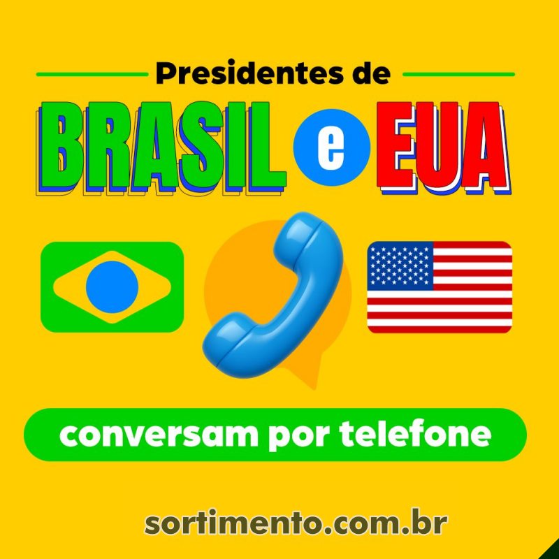 Tarifaço da Chantagem : telefonema entre os presidentes Lula e Donald Trump