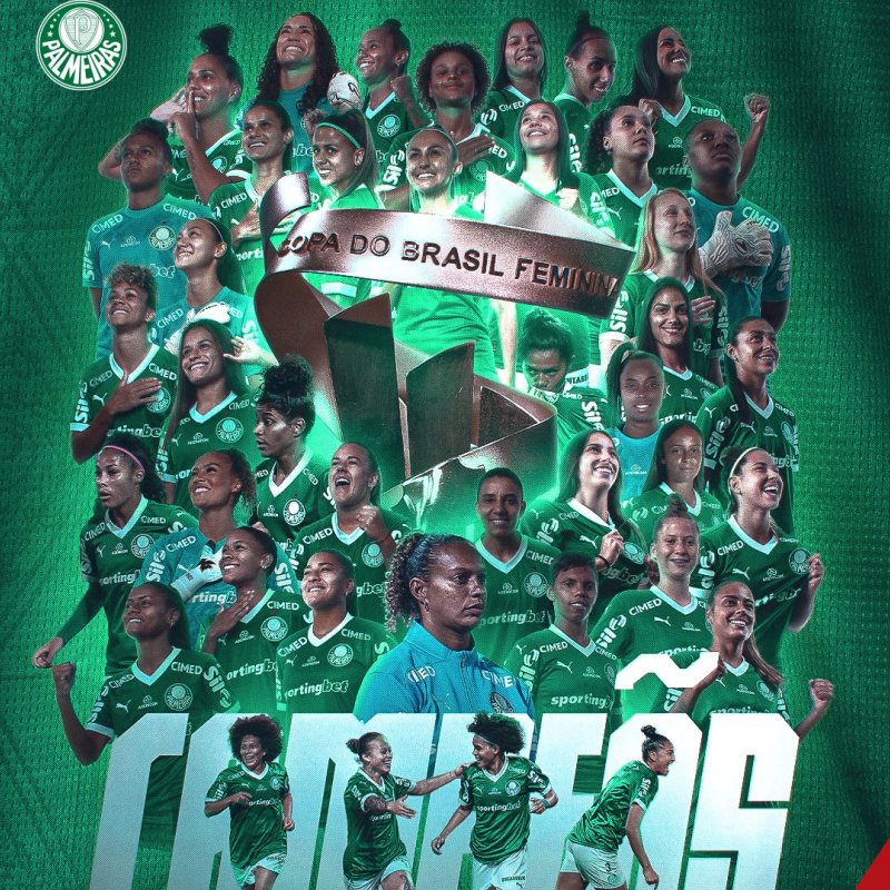 Copa do Brasil de Futebol Feminino 2025 - Palmeiras Campeão