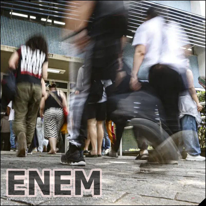 Exame Nacional do Ensino Médio - Prova do Enem - sortimento.com.br