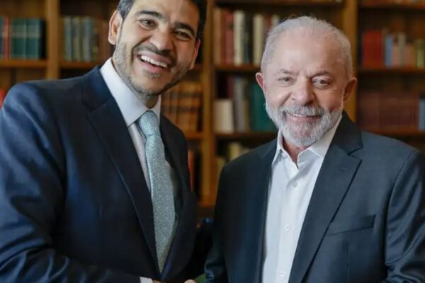 Presidente Luiz Inácio Lula da Silva indica Jorge Messias para vaga de ministro do Supremo Tribunal Federal (STF)