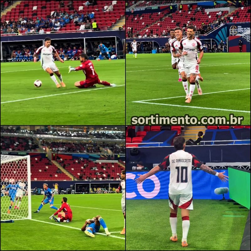 Arrascaeta do Flamengo na Copa Intercontinental 2025 - Sortimento Futebol