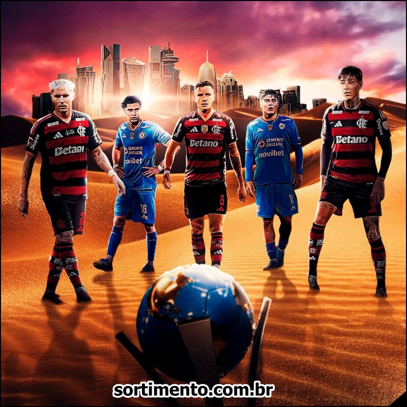 Copa Intercontinental 2025 : Flamengo X Cruz Azul no Estádio Ahamad bin Ali em Doha no Catar