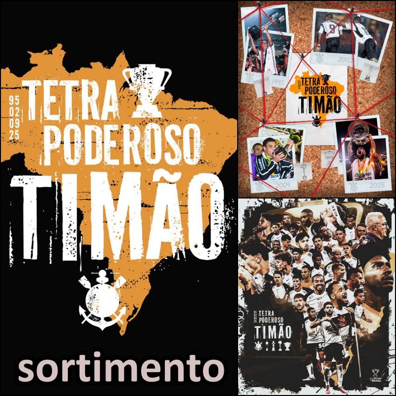 Corinthians campeão da Copa do Brasil 2025 - Sortimento Futebol no Brasil