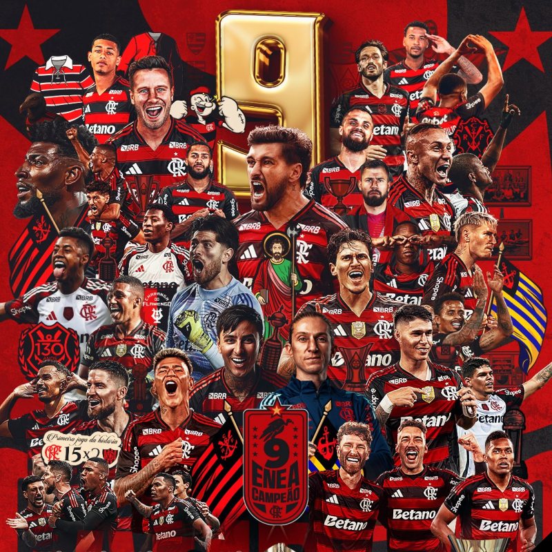 Brasileirão 2025 : Flamengo conquista título e disputa do Z4 está acirrada