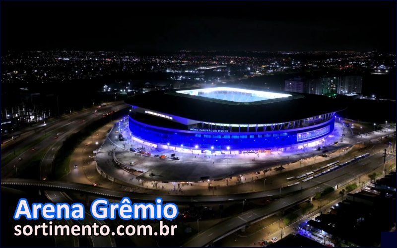 Arena Grêmio em Porto Alegre - Estádios de Futebol no Brasil - sortimento.com.br