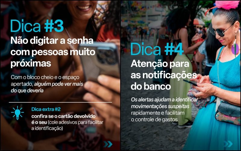 Febraban dá dicas de segurança no Carnaval