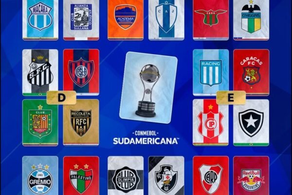 Grupos da Copa Sul Americana 2026 -Sortimento Futebol