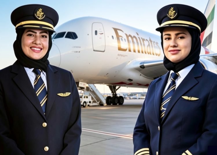 Emirates promoveu as pilotos emiradenses Hanan Mohammed Jawad e Bakhita Al Mheiri ao cargo de comandante