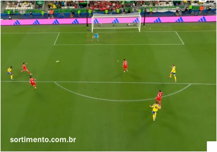 Copa do Mundo Fifa 2026 : Suécia 5 x 1 Tunísia