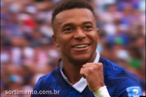Estrela da seleção francesa Kylian Mbappé abriu o placar