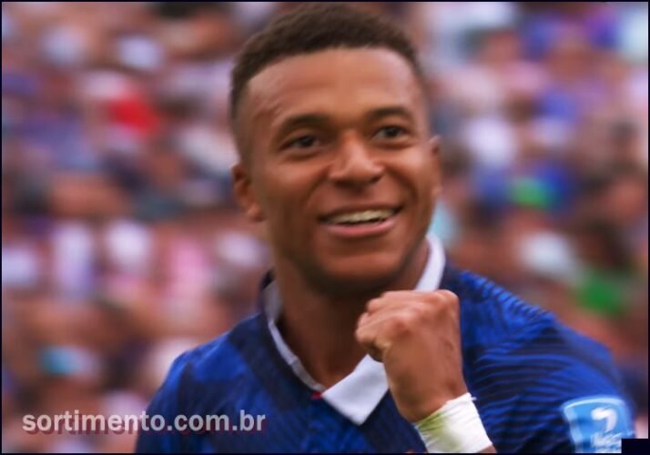 Estrela da seleção francesa Kylian Mbappé abriu o placar