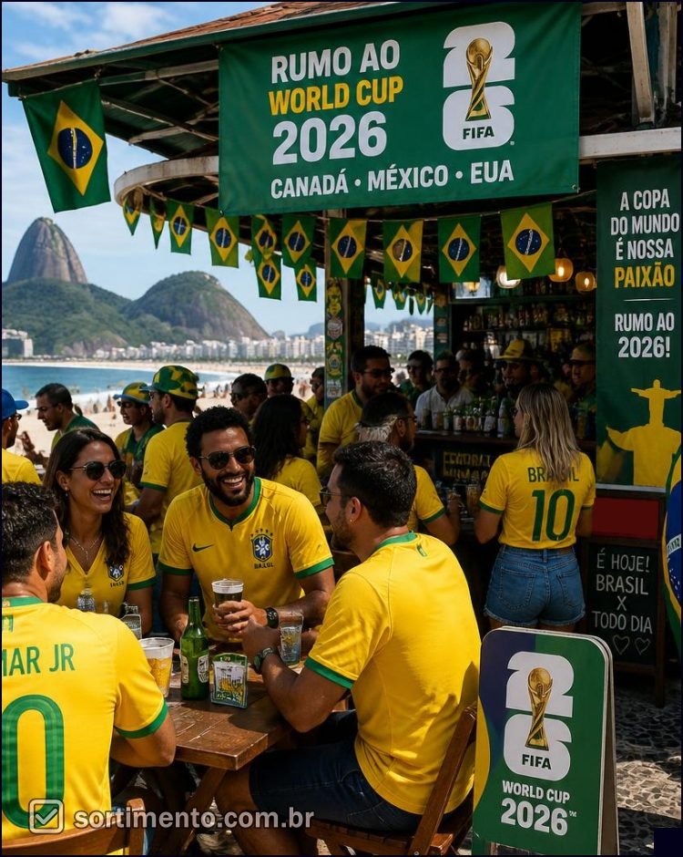 Mais da metade dos brasileiros vê o Brasil como campeão da Copa do Mundo de 2026